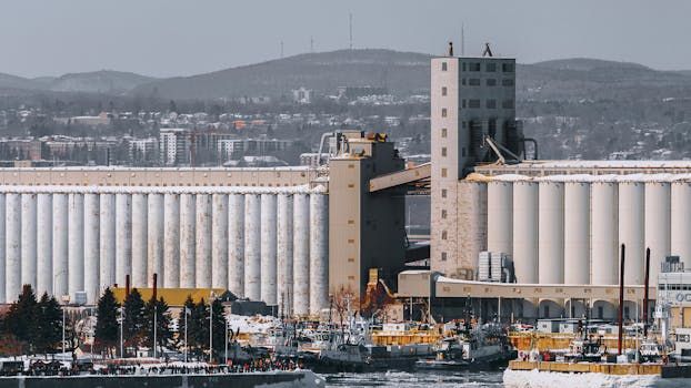 Paysage industriel Abitibi